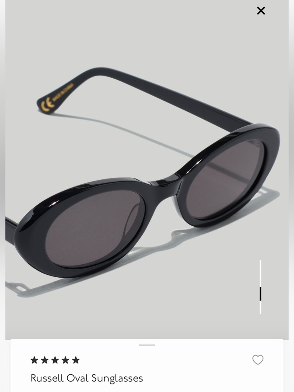 Madewell Russell Sunglasses